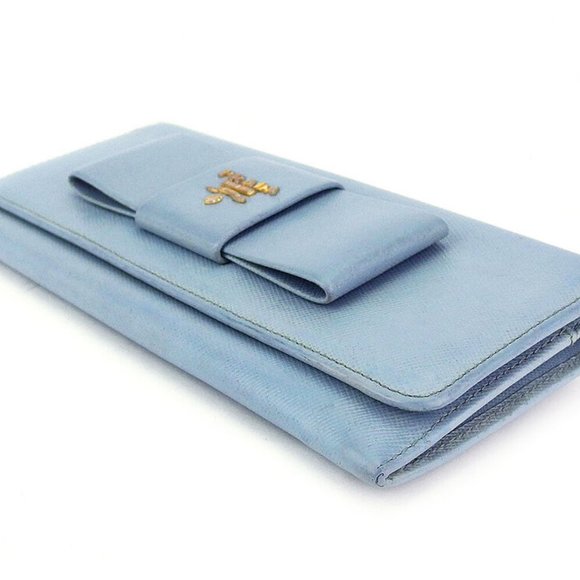 PRADA Purse ribbon Safi Arno leather Authentic USED - Picture 3 of 8